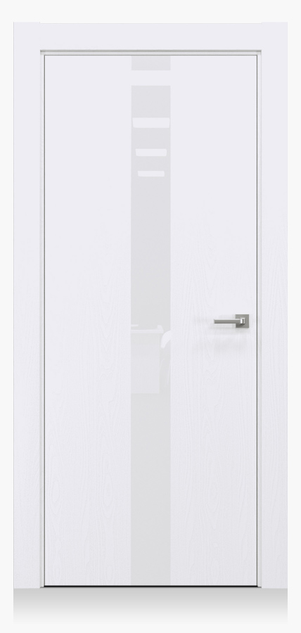 Межкомнатная дверь X-LINE ДО-3 белая эмаль фото