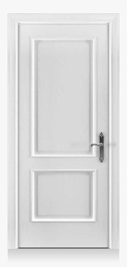 Межкомнатная дверь Валенсия ДГ белая эмаль фото