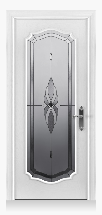 Межкомнатная дверь Верона ДО-2 белая эмаль фото